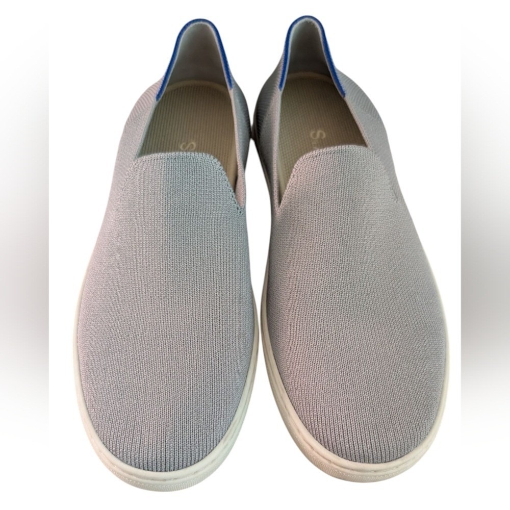 Womens Rothy's The Original Gray Slip On Flat Sneaker‎ Size 7 - Picture 5 of 10